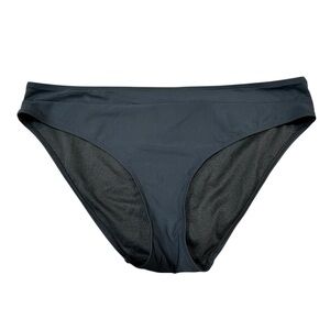 Accessorize London Women’s Bikini Bottom Black Swimwear Size 12